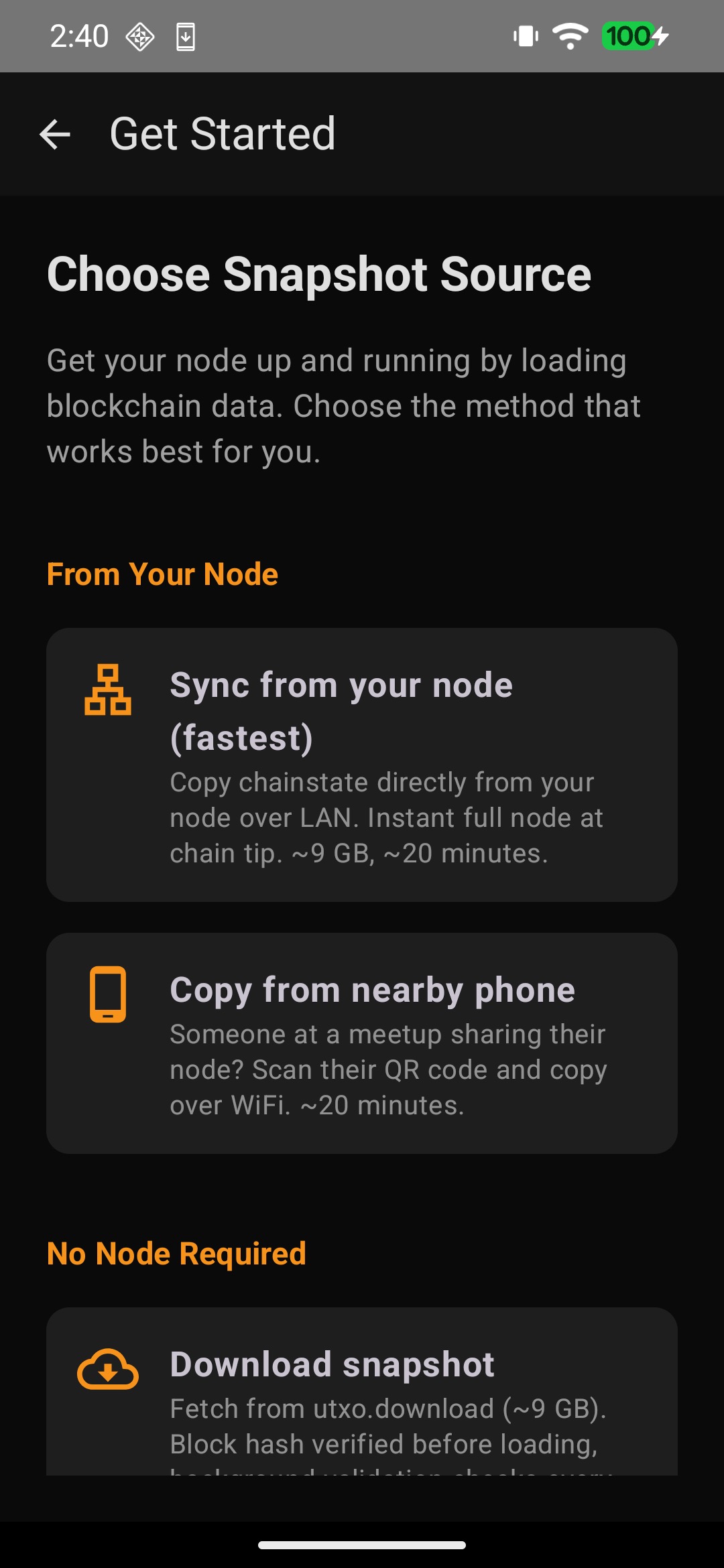 Choose your setup path