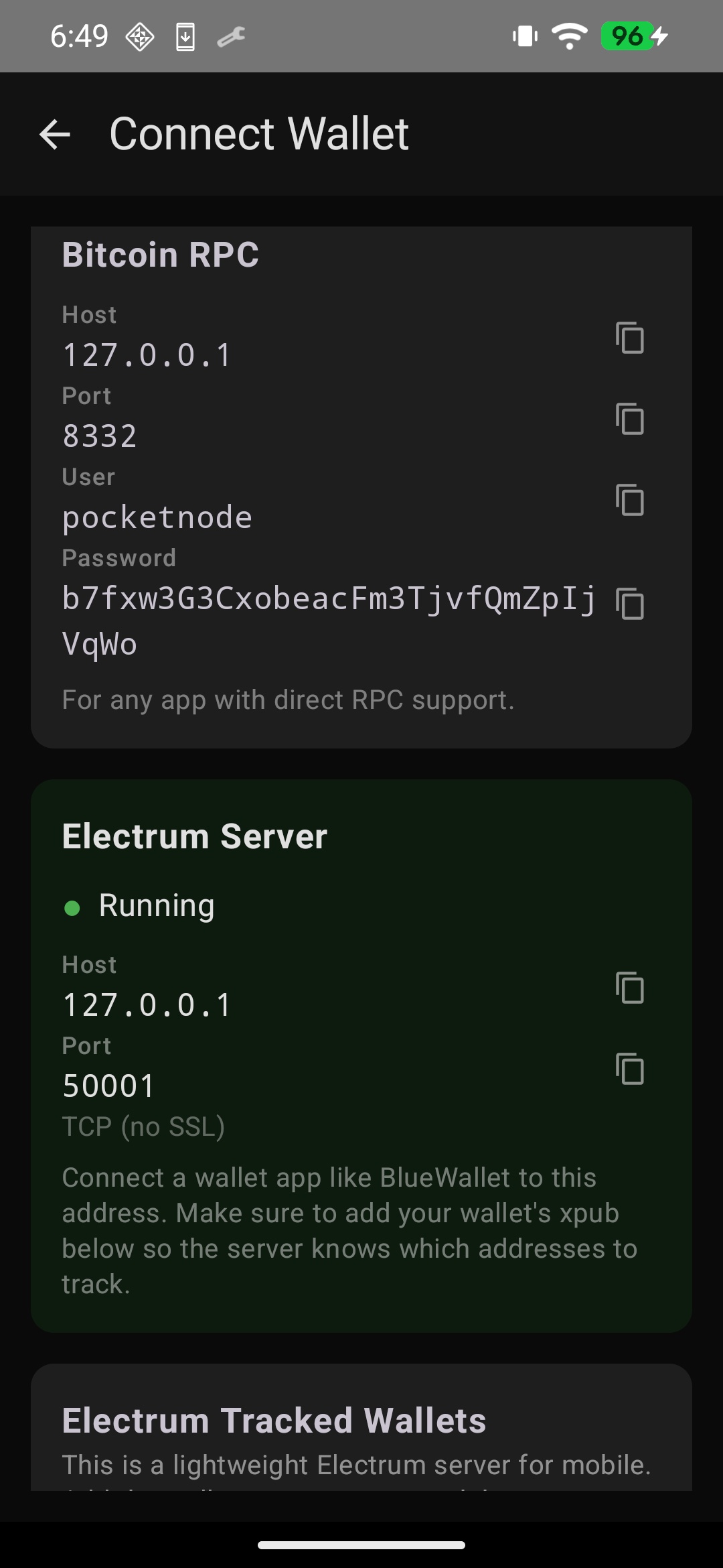 Electrum server